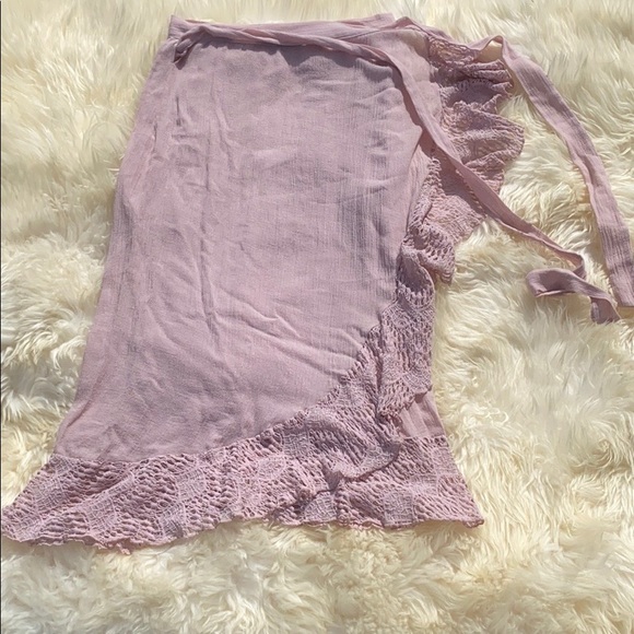 End of Summer Roxanna Skirt in Cashmere Rose - Picture 5 of 8